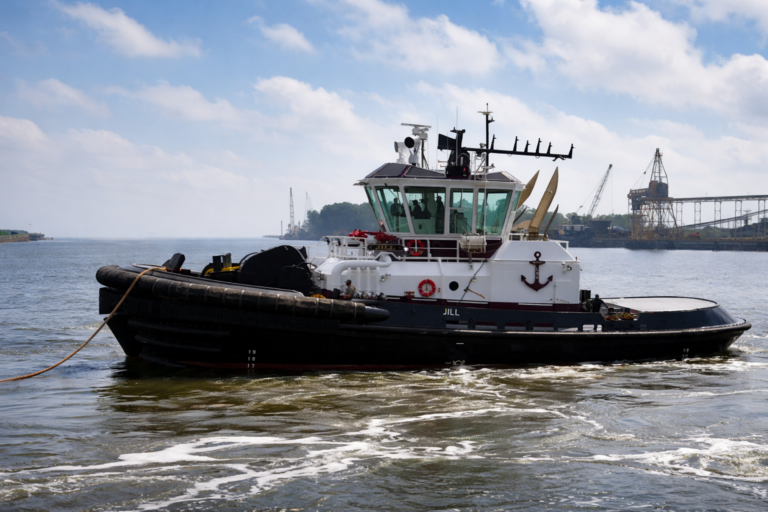 Master Boat Builders Delivers Rapport 2800 Tugboat for Gulf LNG Partnership