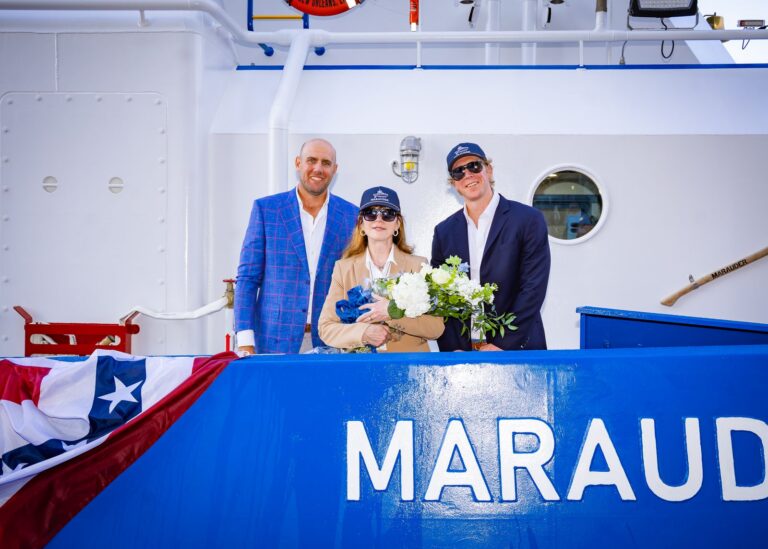 Master Boat Builders Christens and Delivers Marauder, First of Eight Tugboats Built for Maritime Partners